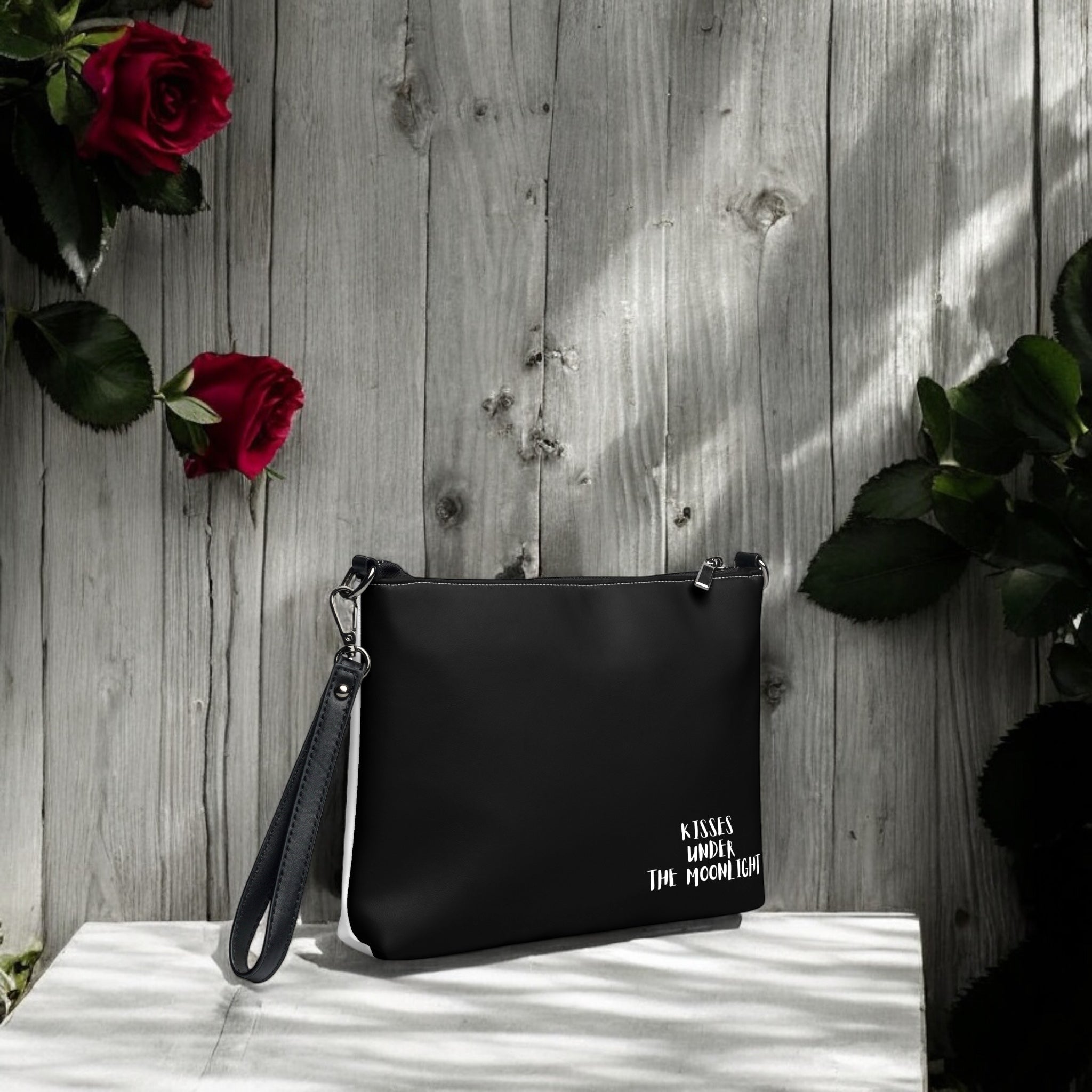 Vintage Classic Slayed Women’s Crossbody - Golden Expression Art
