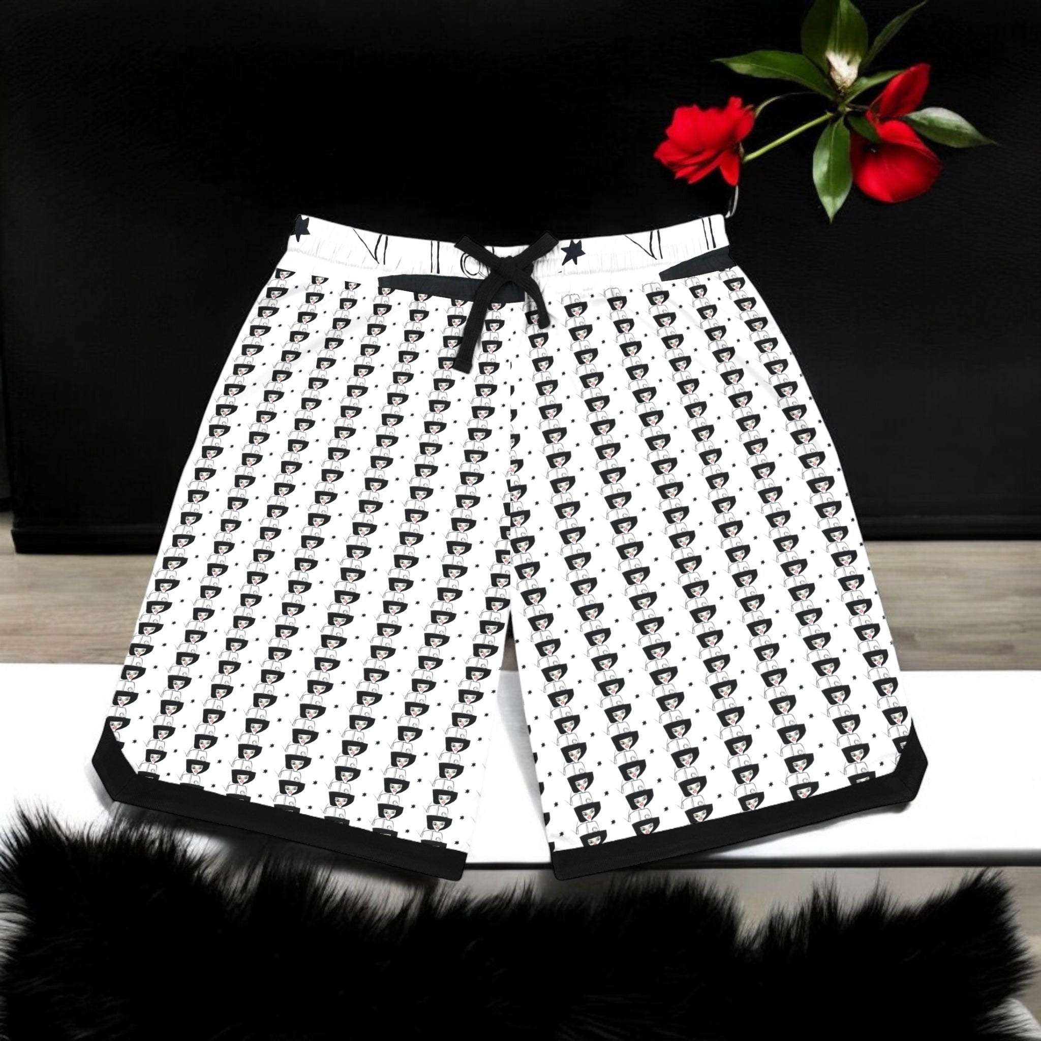 Euphoria High Waisted Rib Shorts - Golden Expression Art
