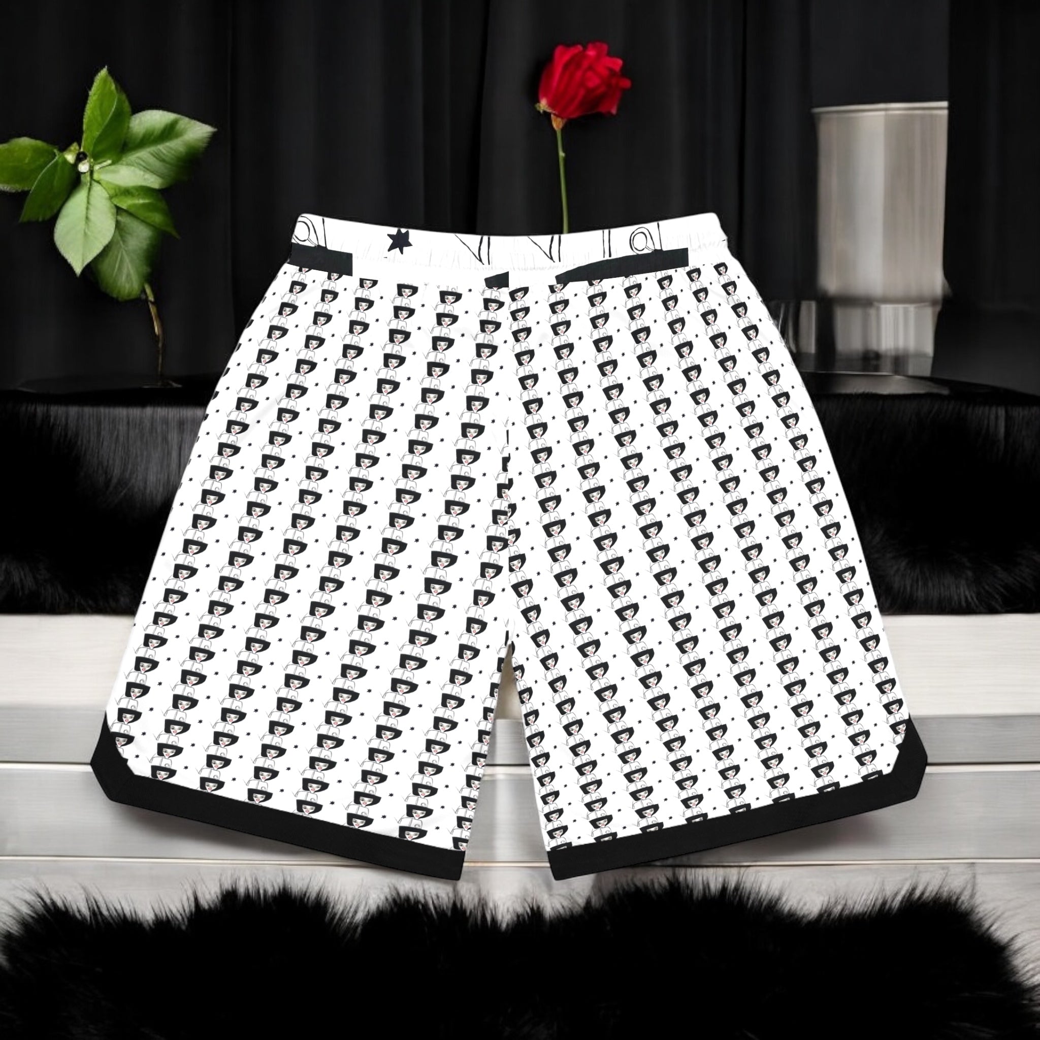 Euphoria High Waisted Rib Shorts - Golden Expression Art