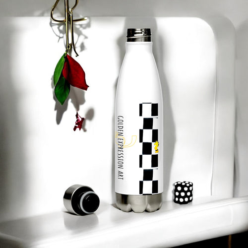 Checkmate Water Tumbler - Golden Expression Art