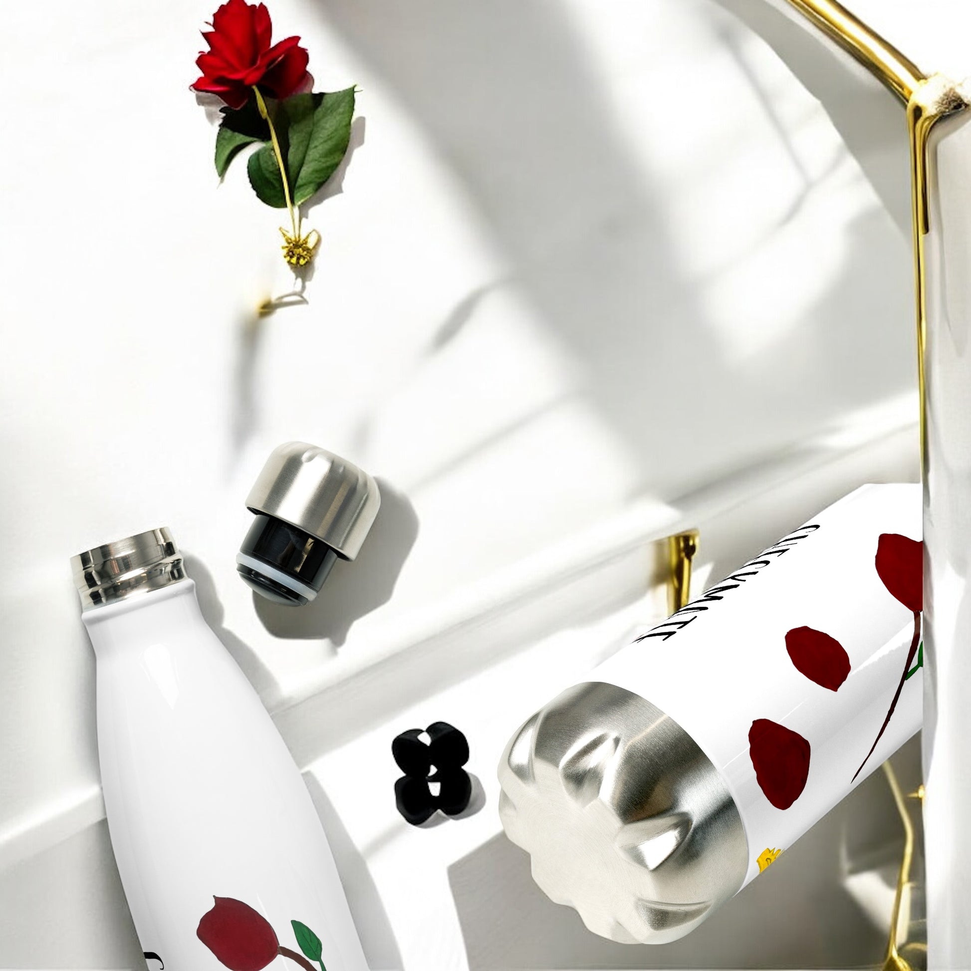 Checkmate Water Tumbler - Golden Expression Art