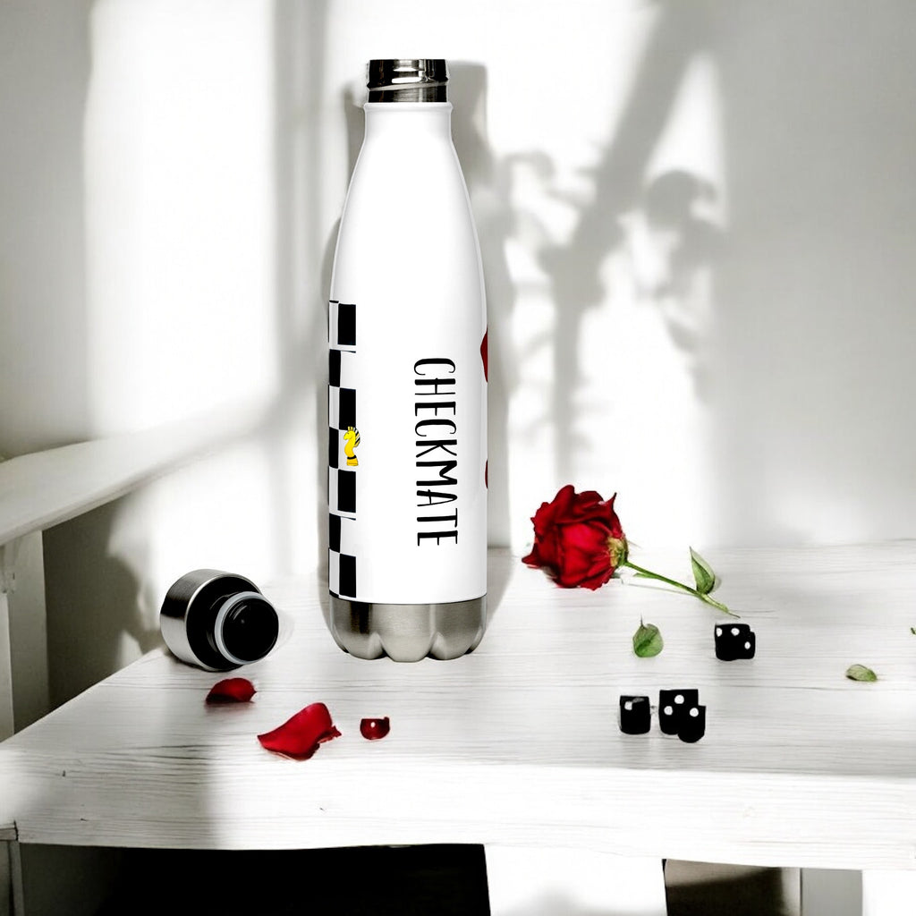 Checkmate Water Tumbler - Golden Expression Art