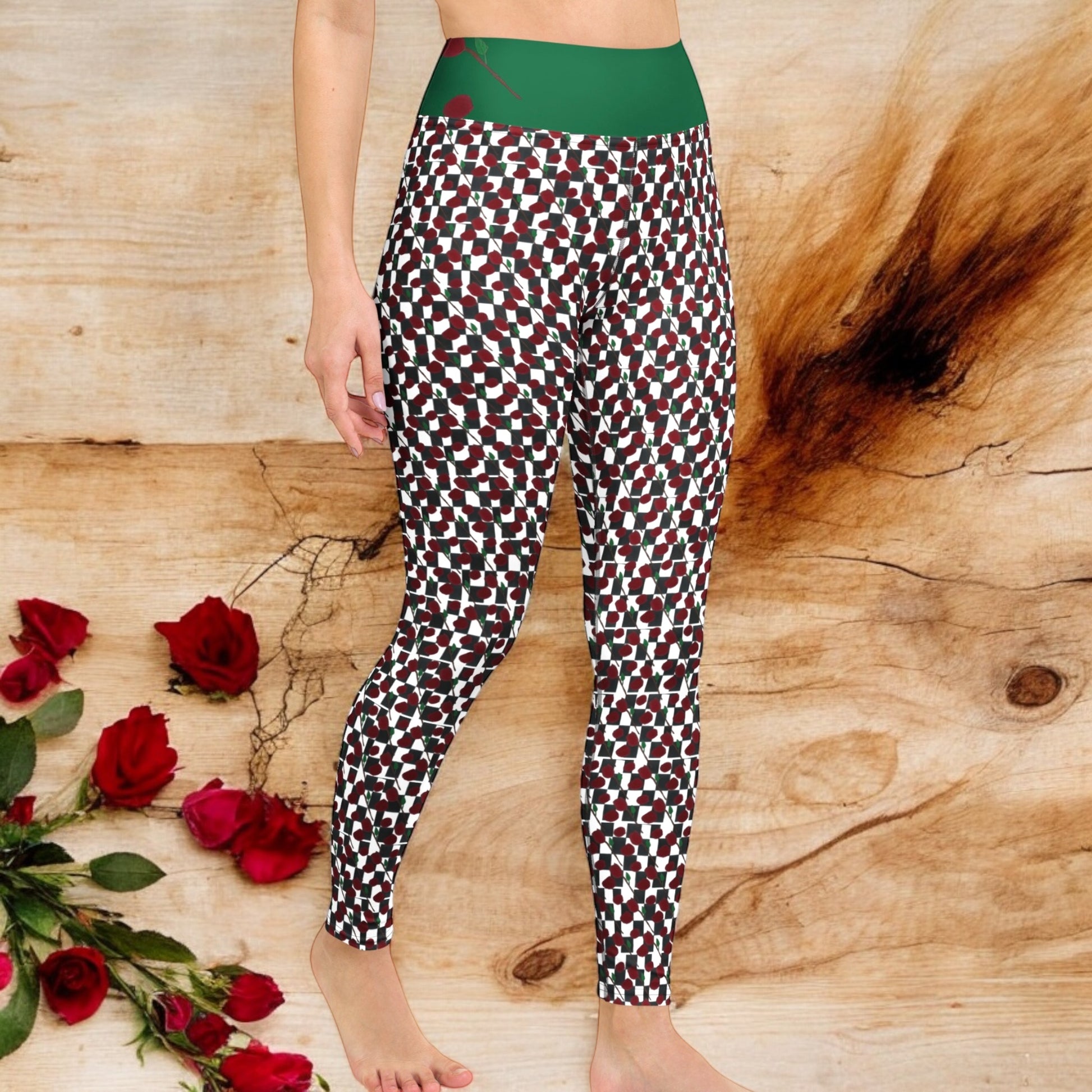 Ricochet Athletic Leggings Lounger - Golden Expression Art