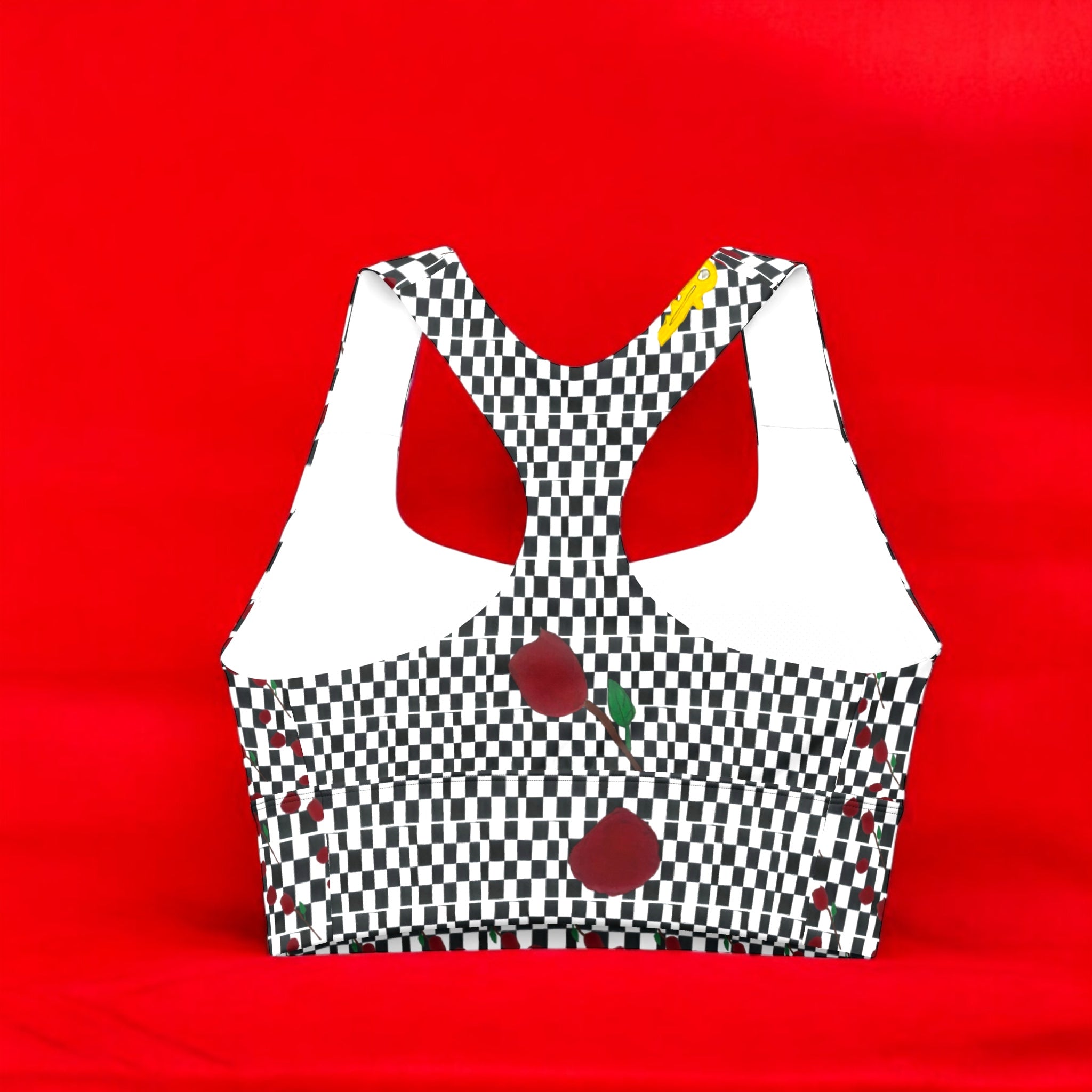 Huggable Sports Bra - Golden Expression Art