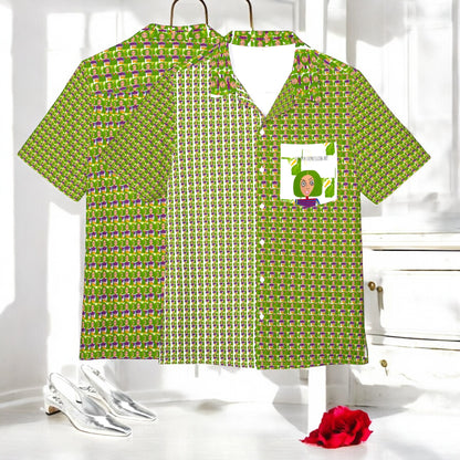 Unisex Solace Button Down short sleeve