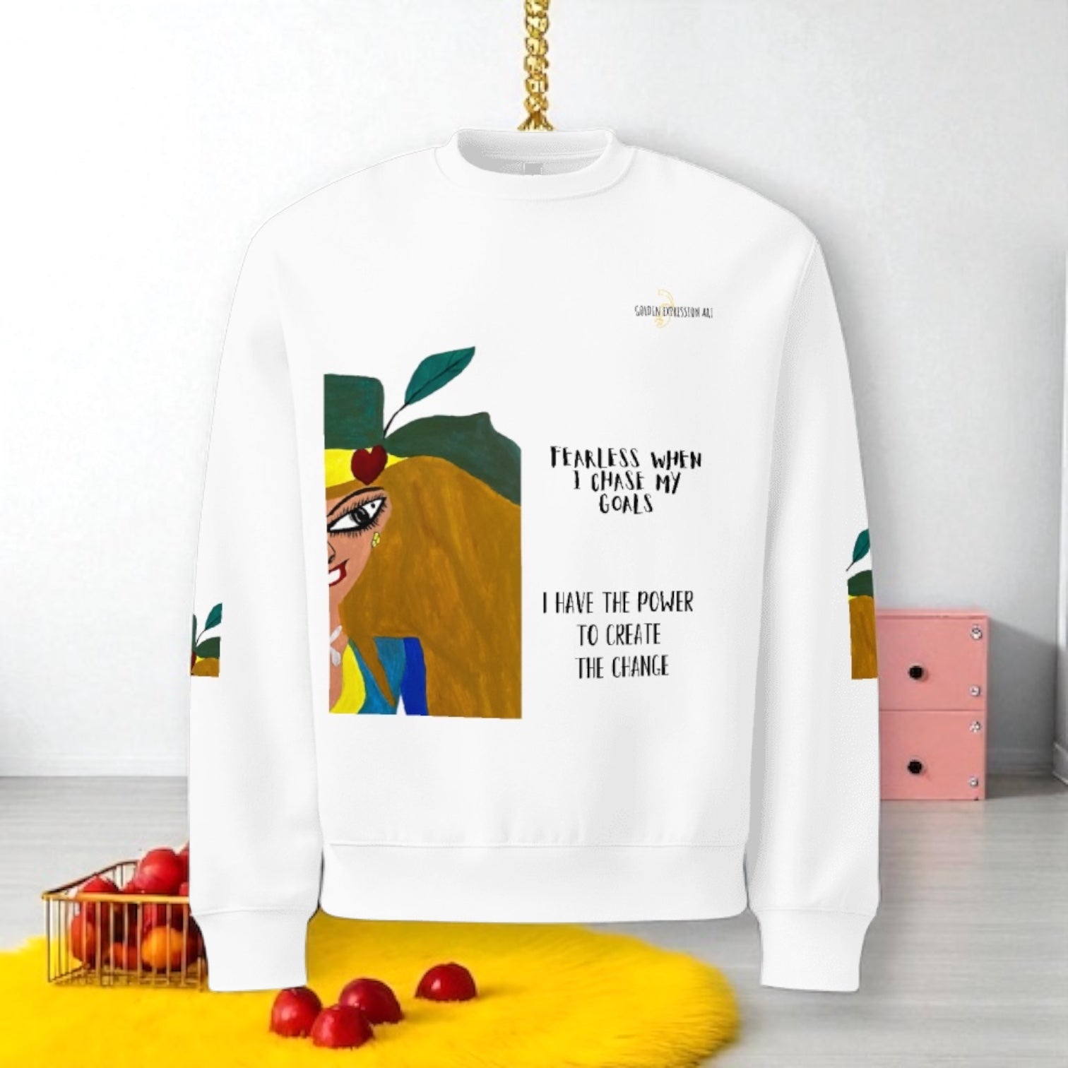 Wild Flower Oversized Sweatshirt