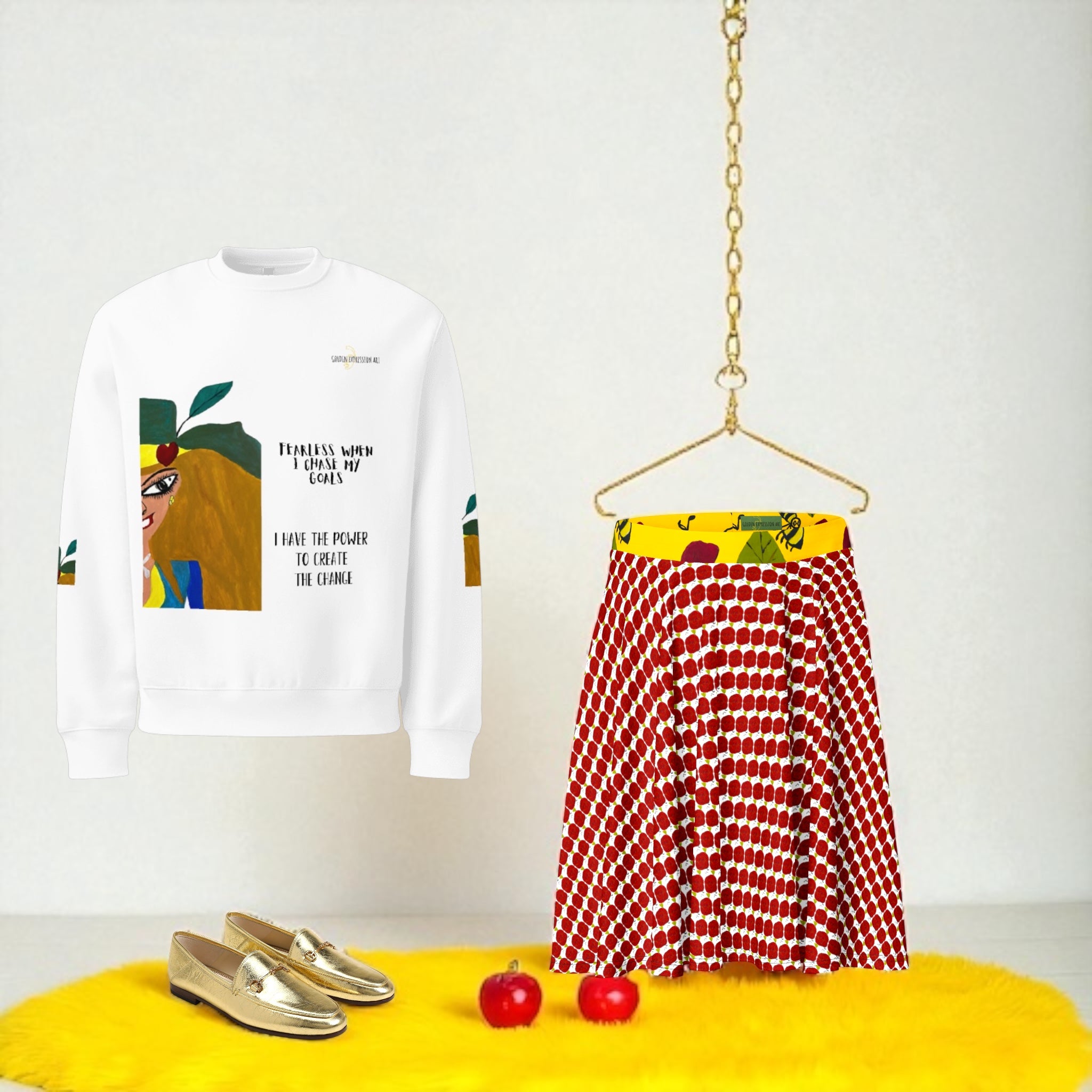Wild Flower Oversized Sweatshirt