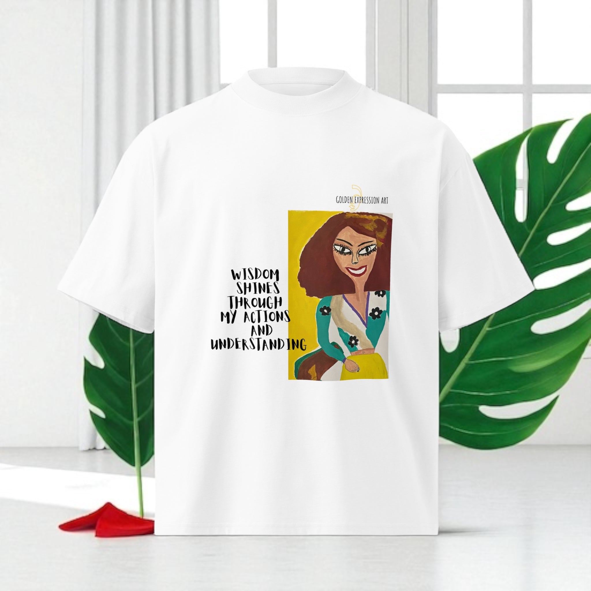 Ambient Oversized High Neck Tee