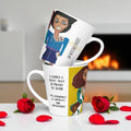 His & Hers Latte Mug