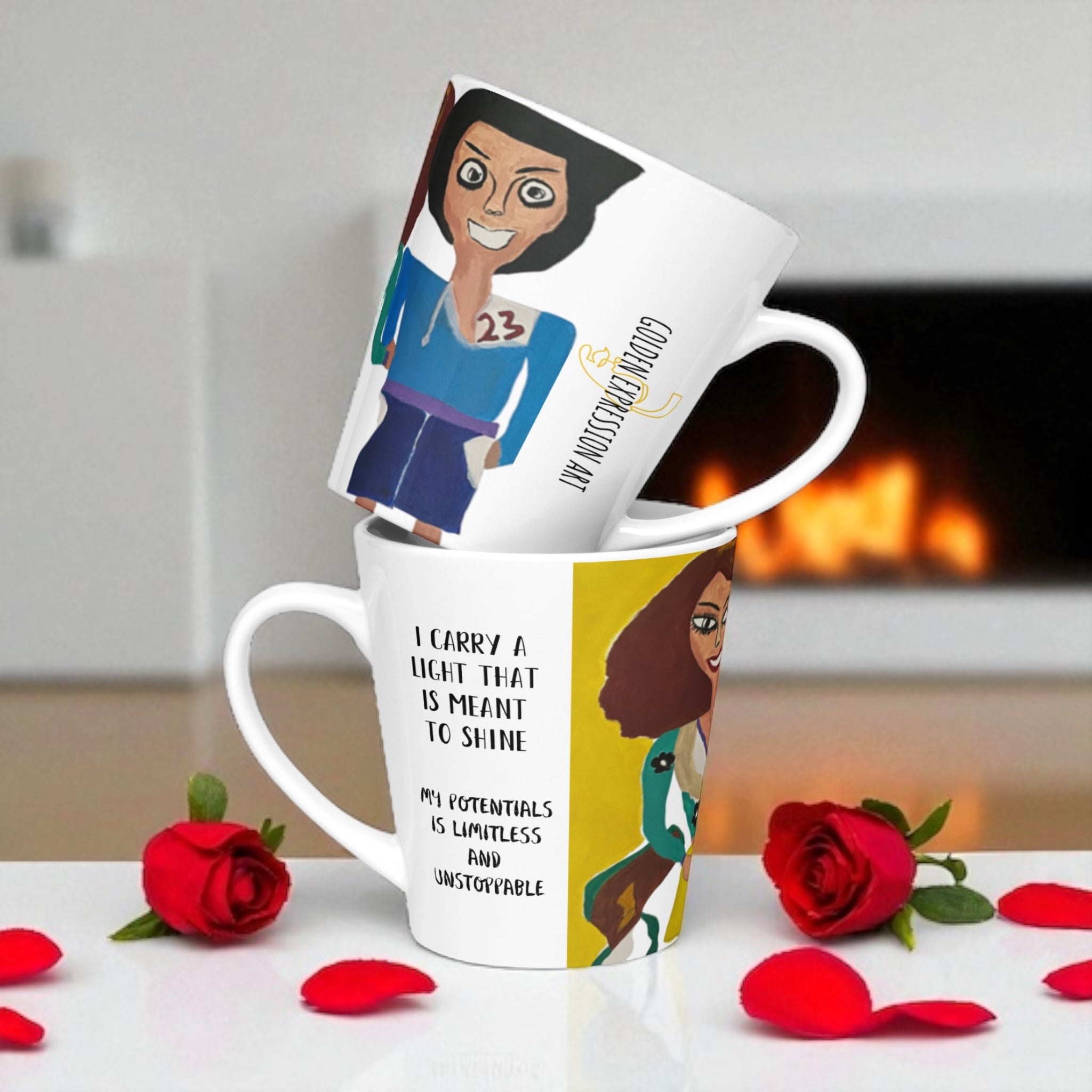 His & Hers Latte Mug