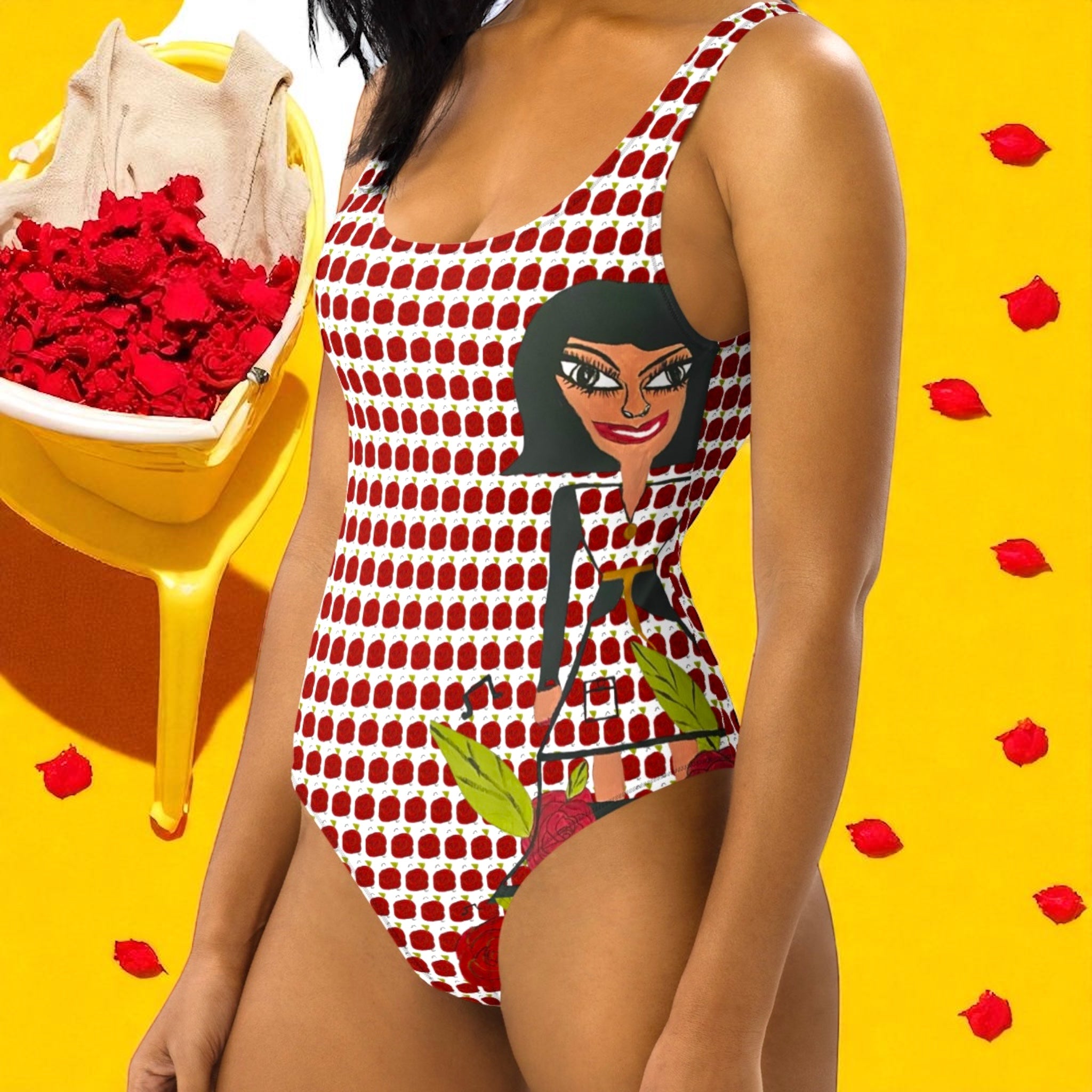 Mesmerizing Sun Goddess One Piece Swimsuit/Bodysuit