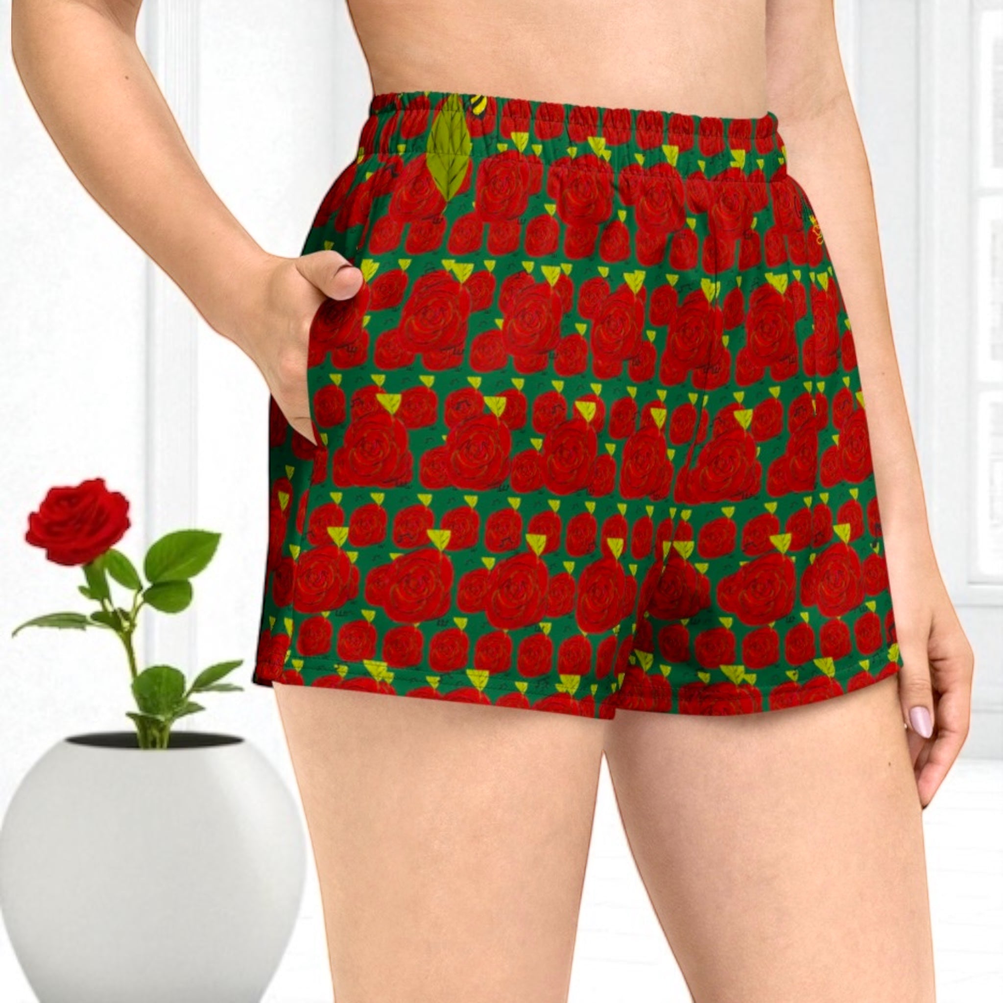 Rosary Charm Athletic Shorts