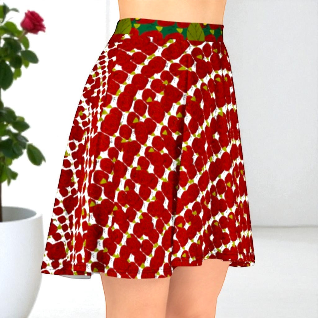 Aphrodite Flare Midi Skirt