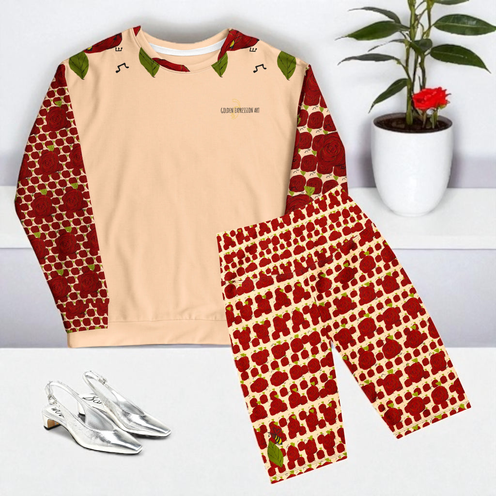 Honeycomb Serenity Athletic Sweatshirt
