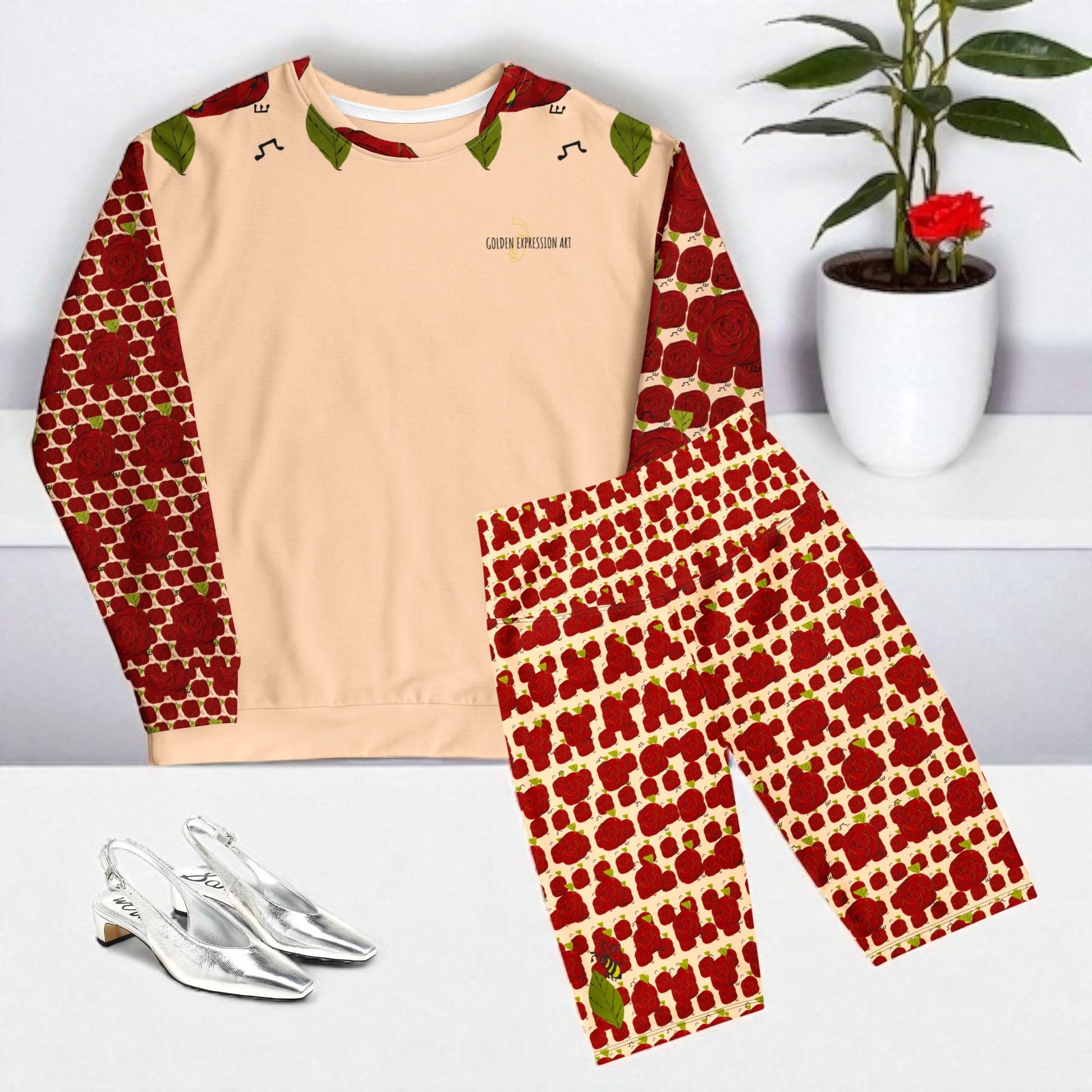 Honeycomb Serenity Athletic Sweatshirt