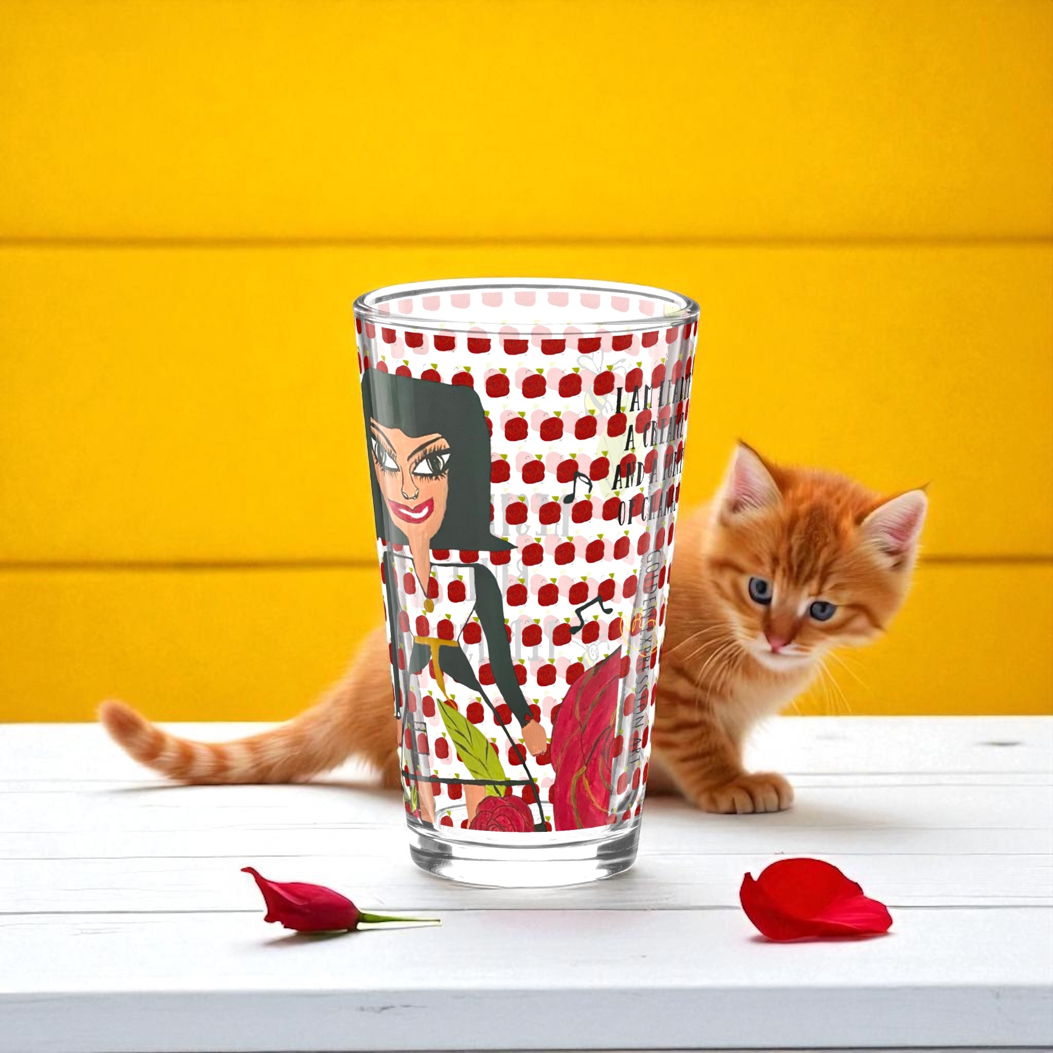 No Ordinary Sip Glass