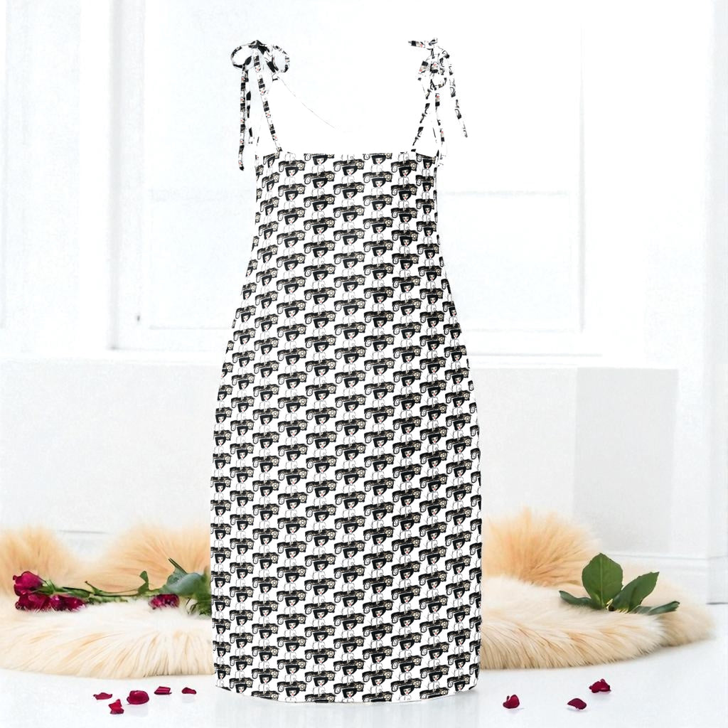 Heaven’s Mirror Mystical MIDI Dress