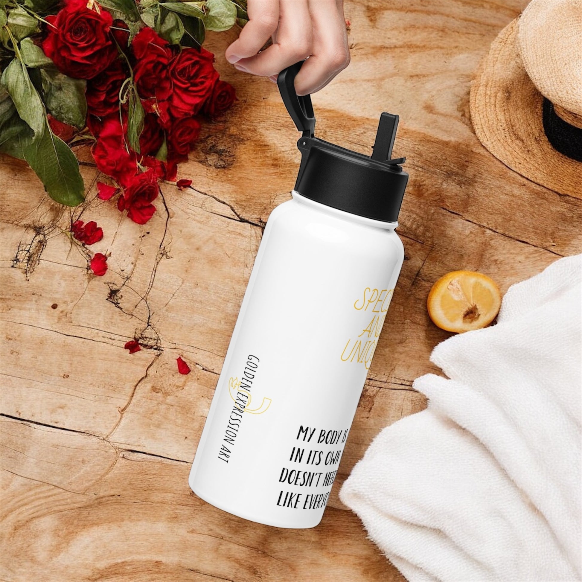 Roomy Vessel Water Bottle