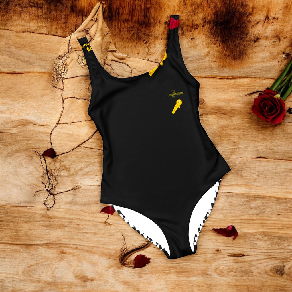 Vanity Chess One Piece Swim/Bodysuit