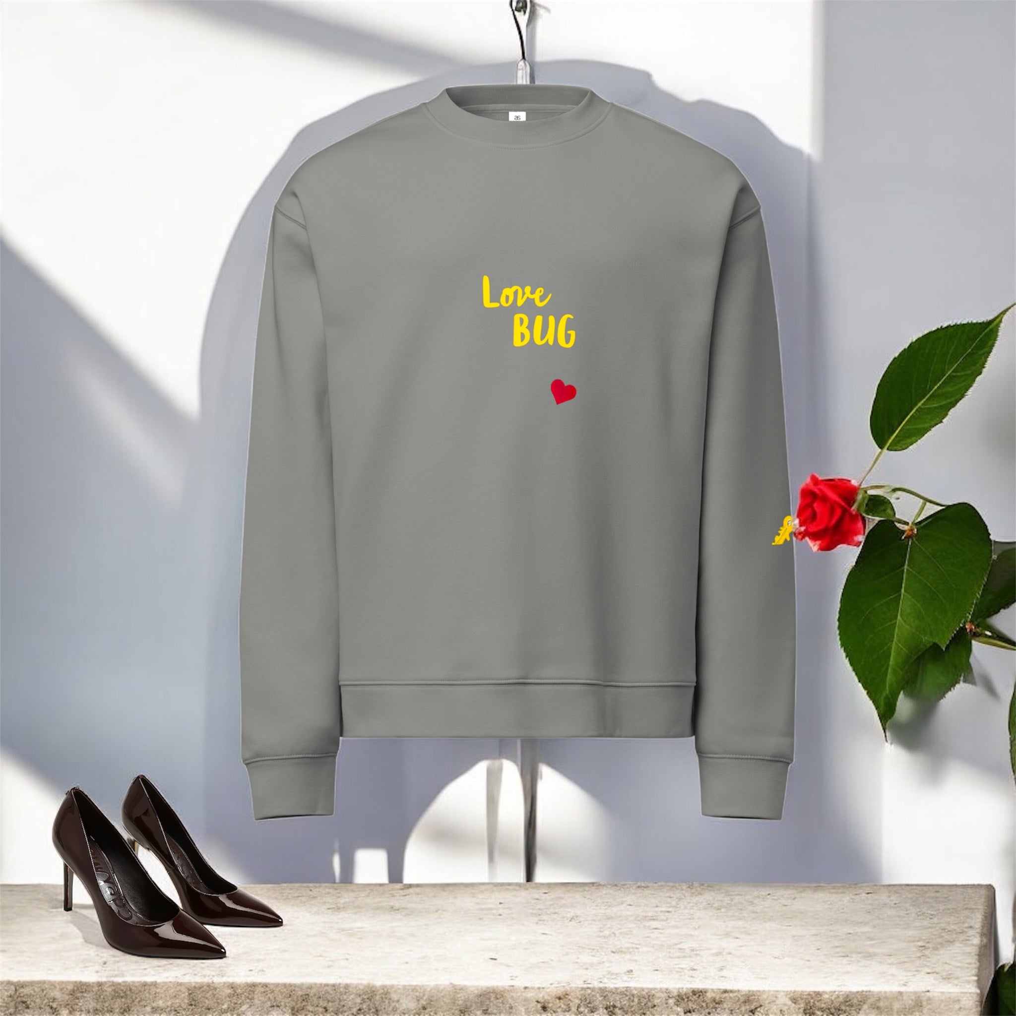 Velour Relaxed Sweatshirt – Women's Medium Length
