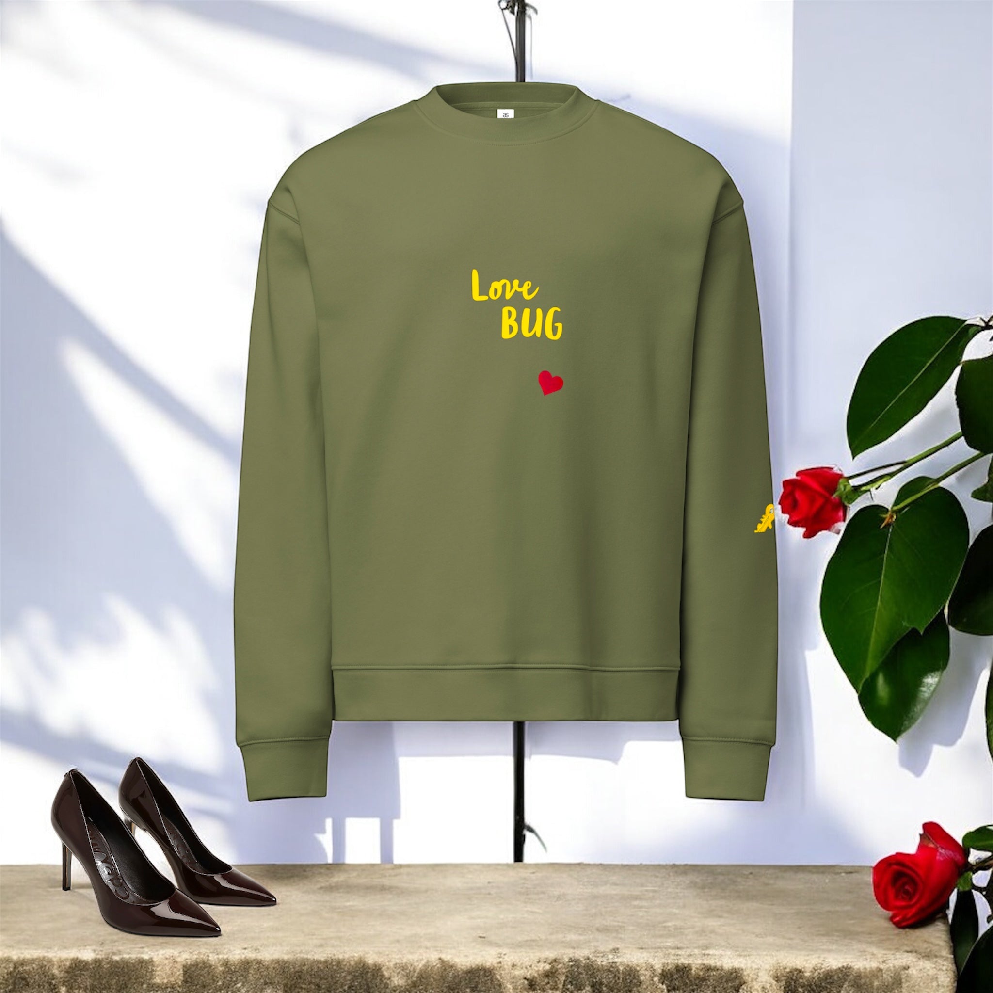 Velour Relaxed Sweatshirt – Women's Medium Length