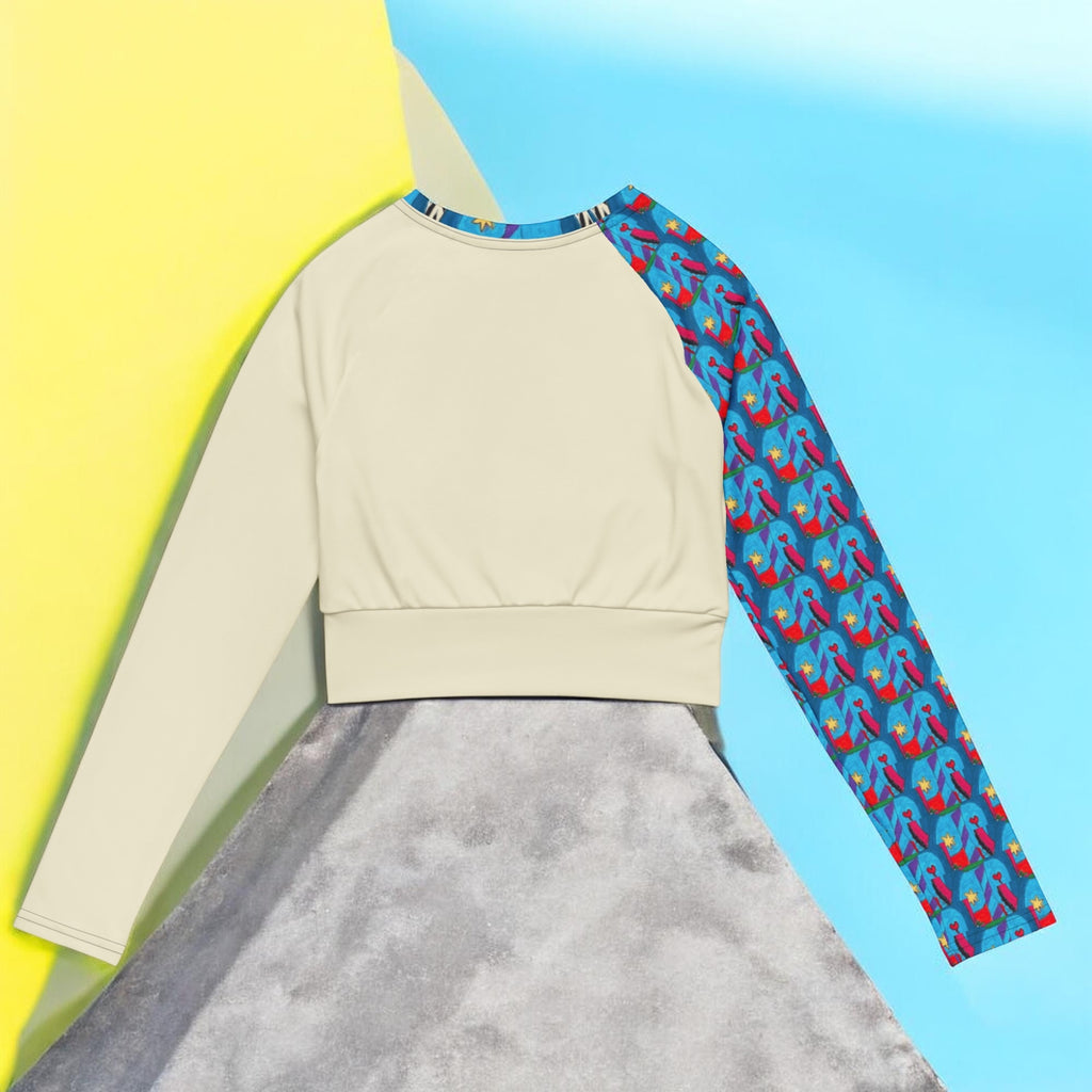Venice Long Sleeve Crop Top
