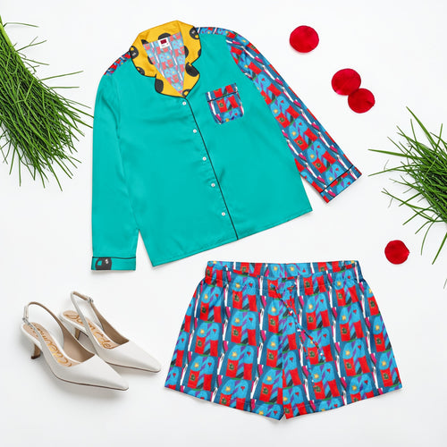 Balcony Lounging Pajama Shirt