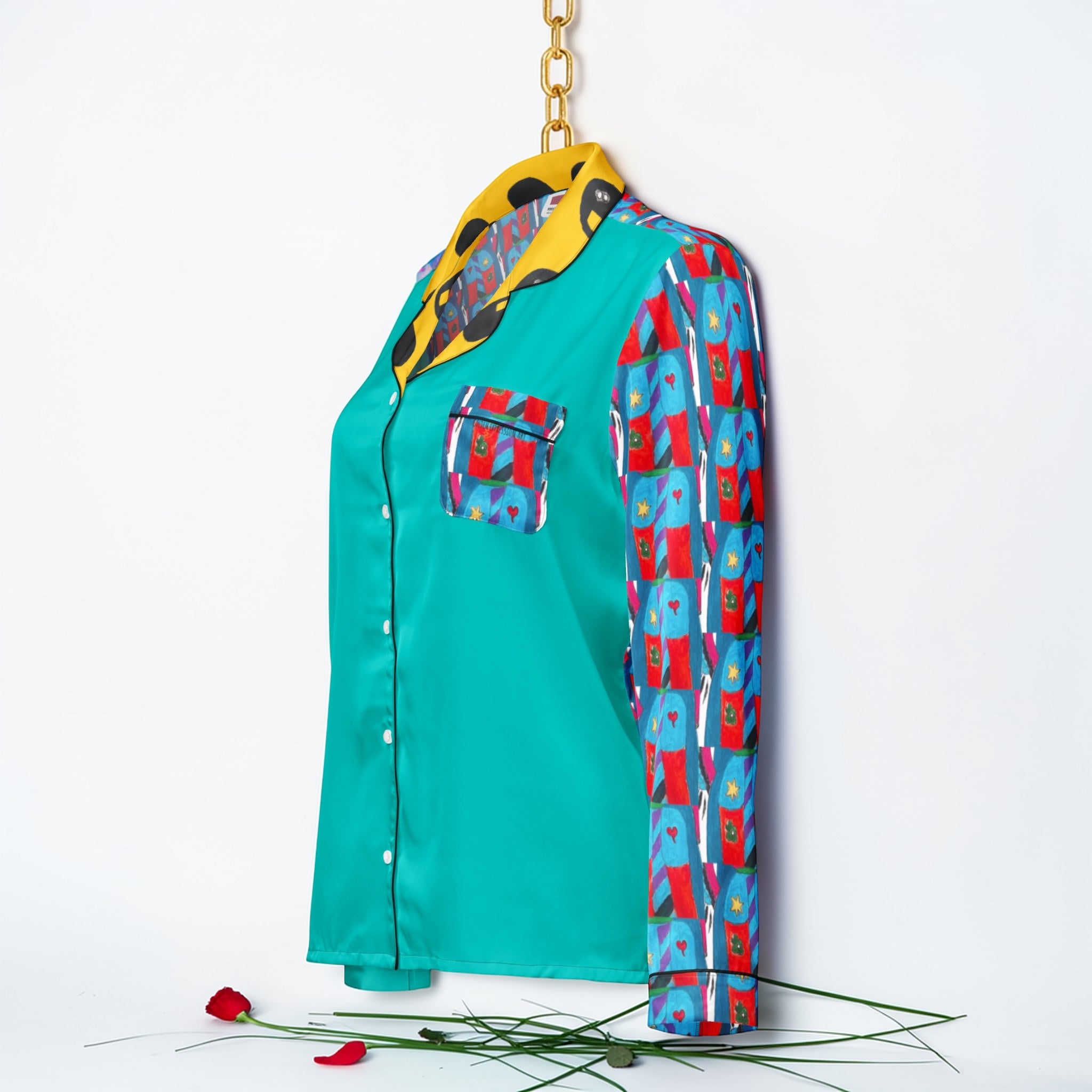 Balcony Lounging Pajama Shirt
