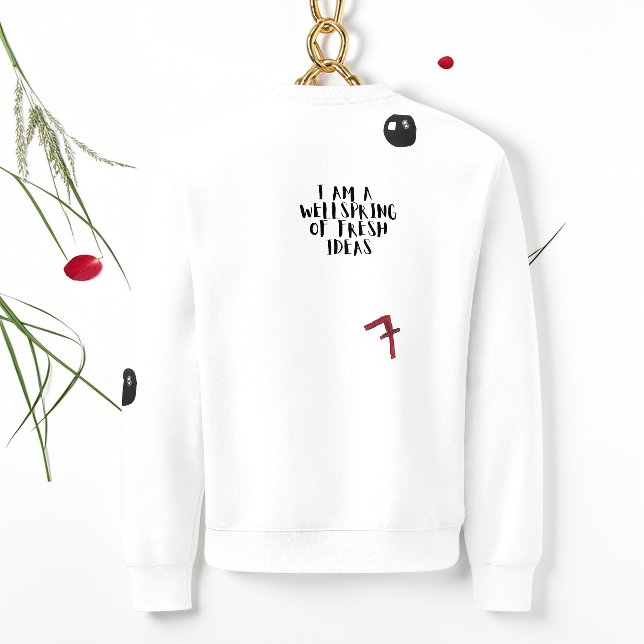 Golden Signature Oversize Sweatshirt