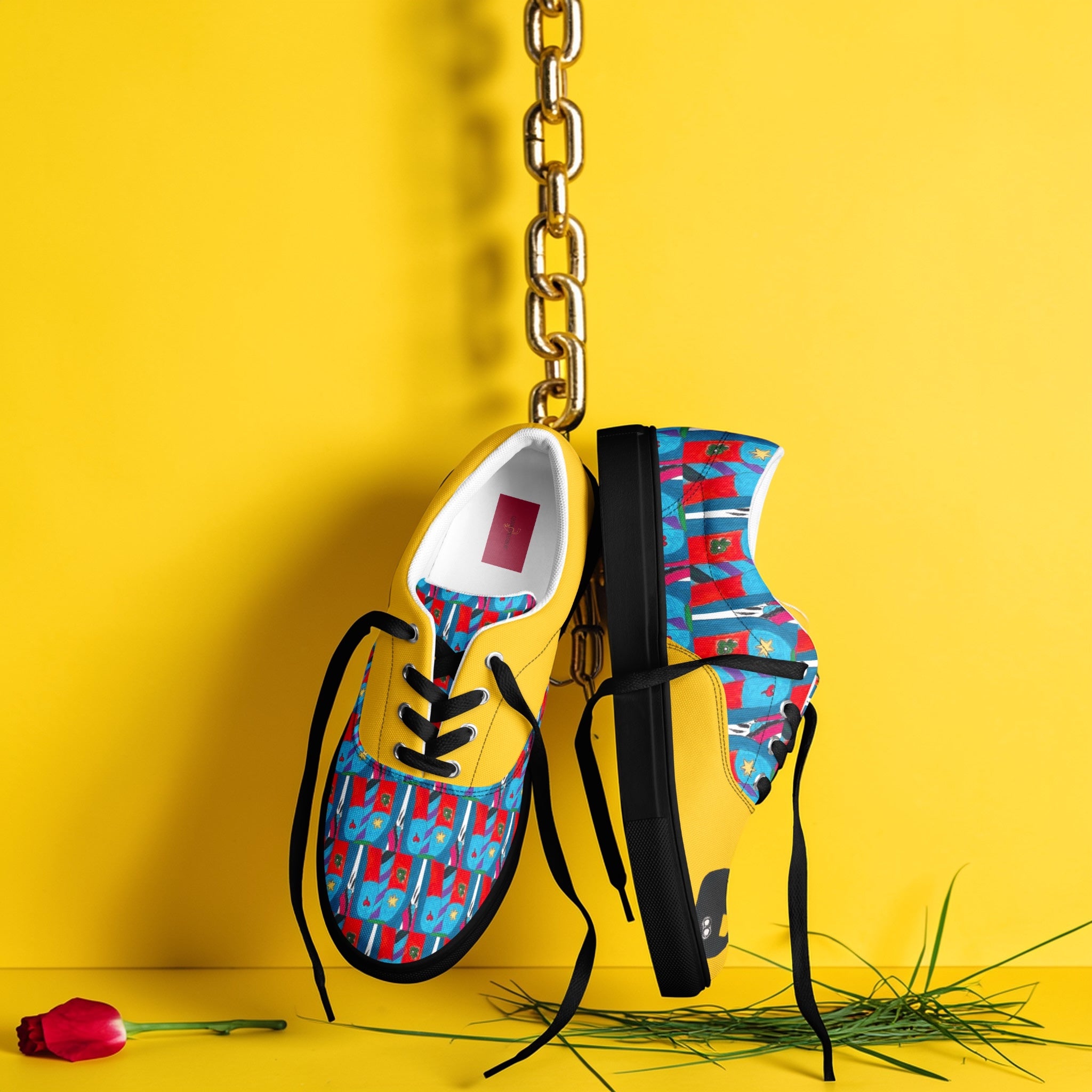 Golden Steps Ahead Sneakers