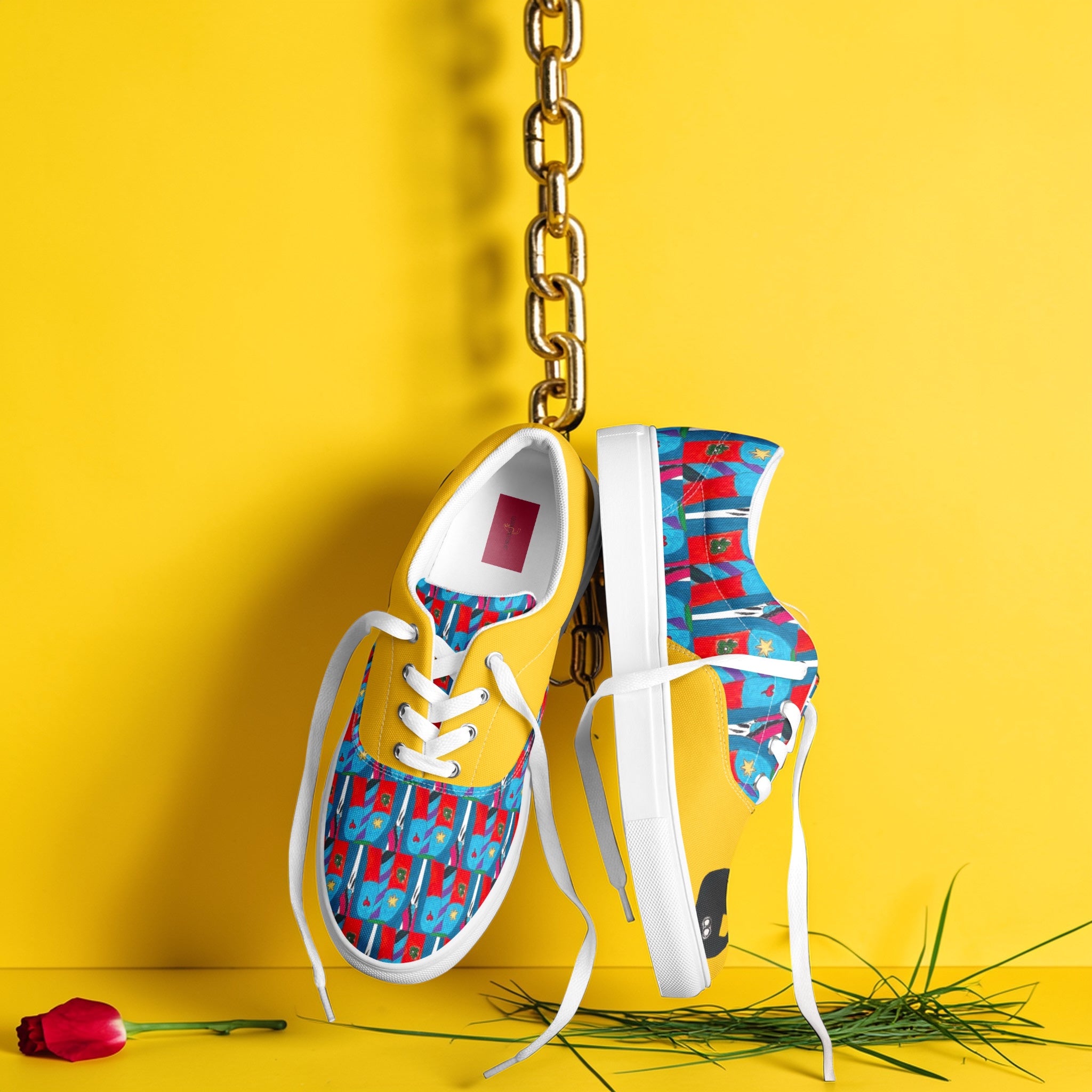 Golden Steps Ahead Sneakers
