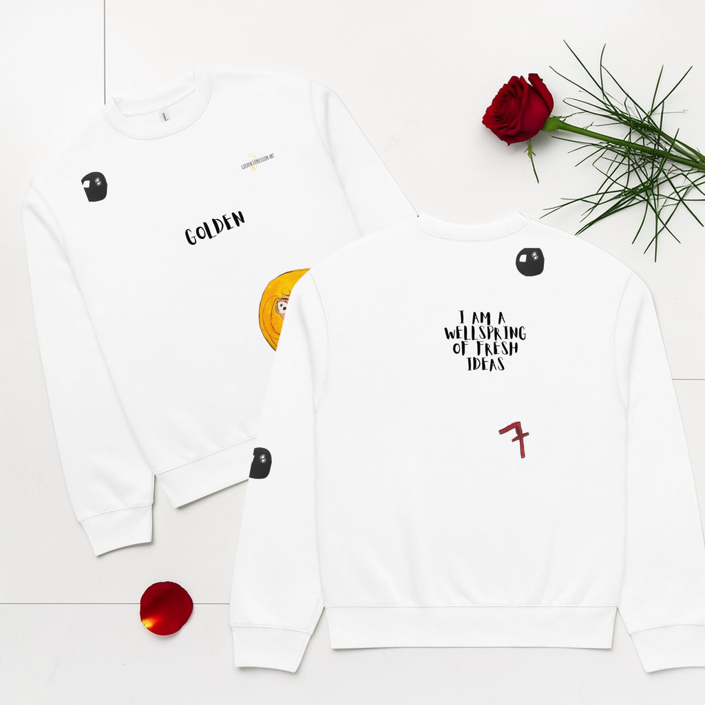 Golden Signature Oversize Sweatshirt