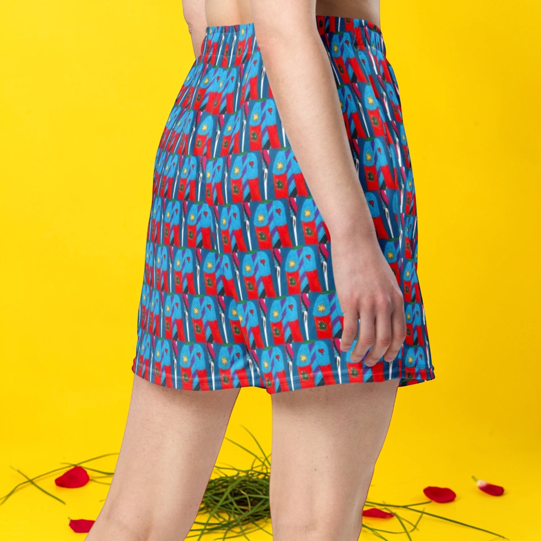 Universal High Waisted Mesh Shorts