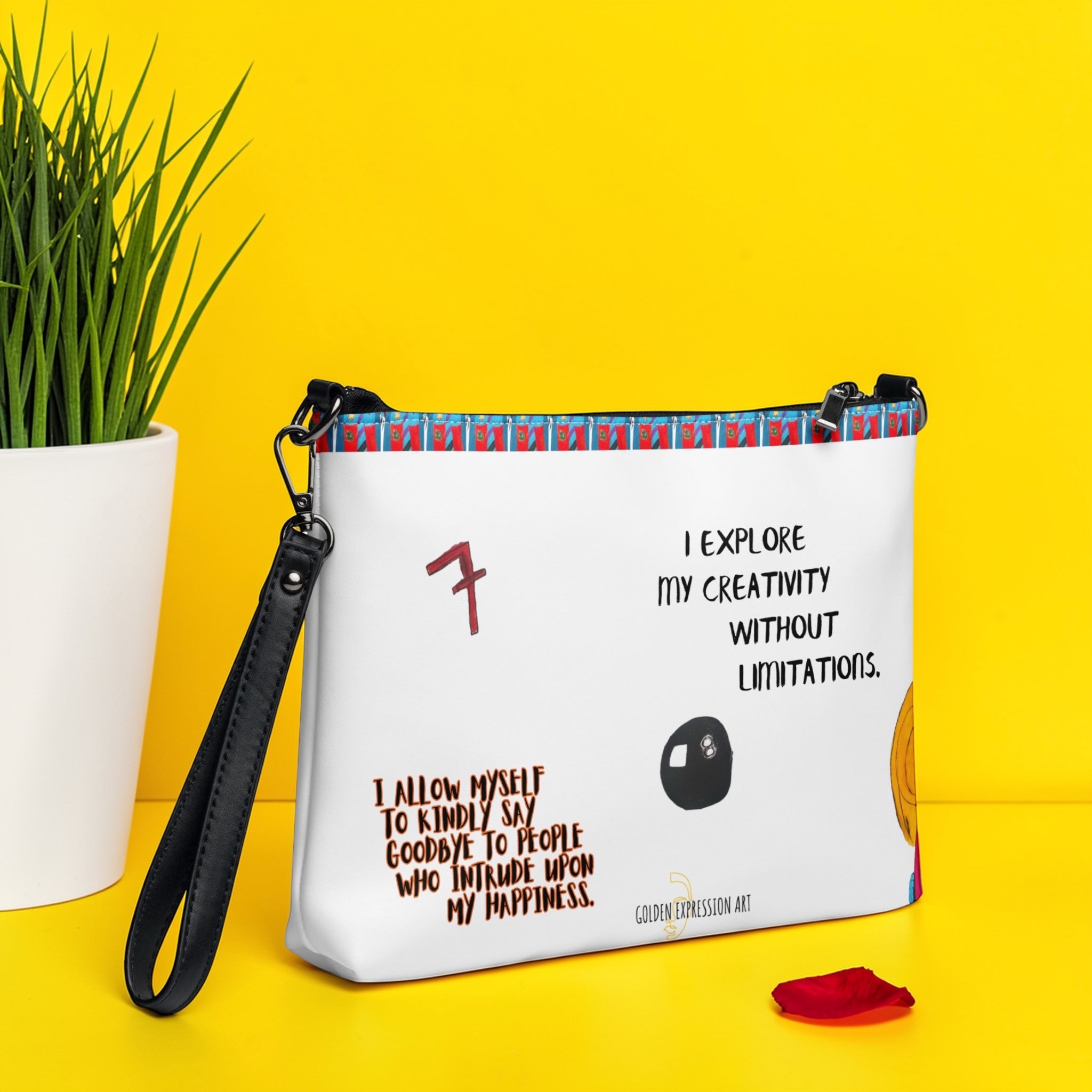High Vibe Sunny Crossbody Purse