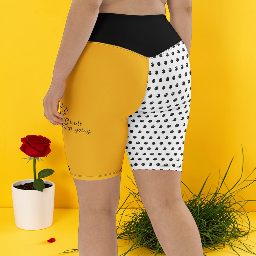Bumble Bee Athletic Yoga Shorts