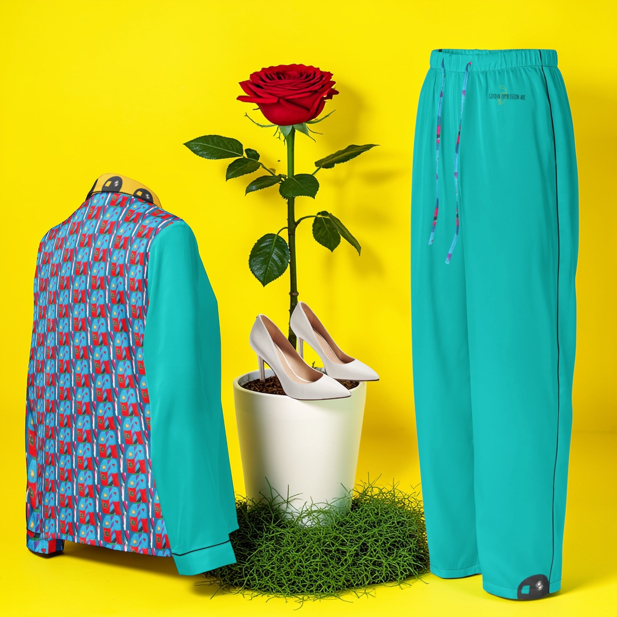 Graceful Signature Pajama Pants