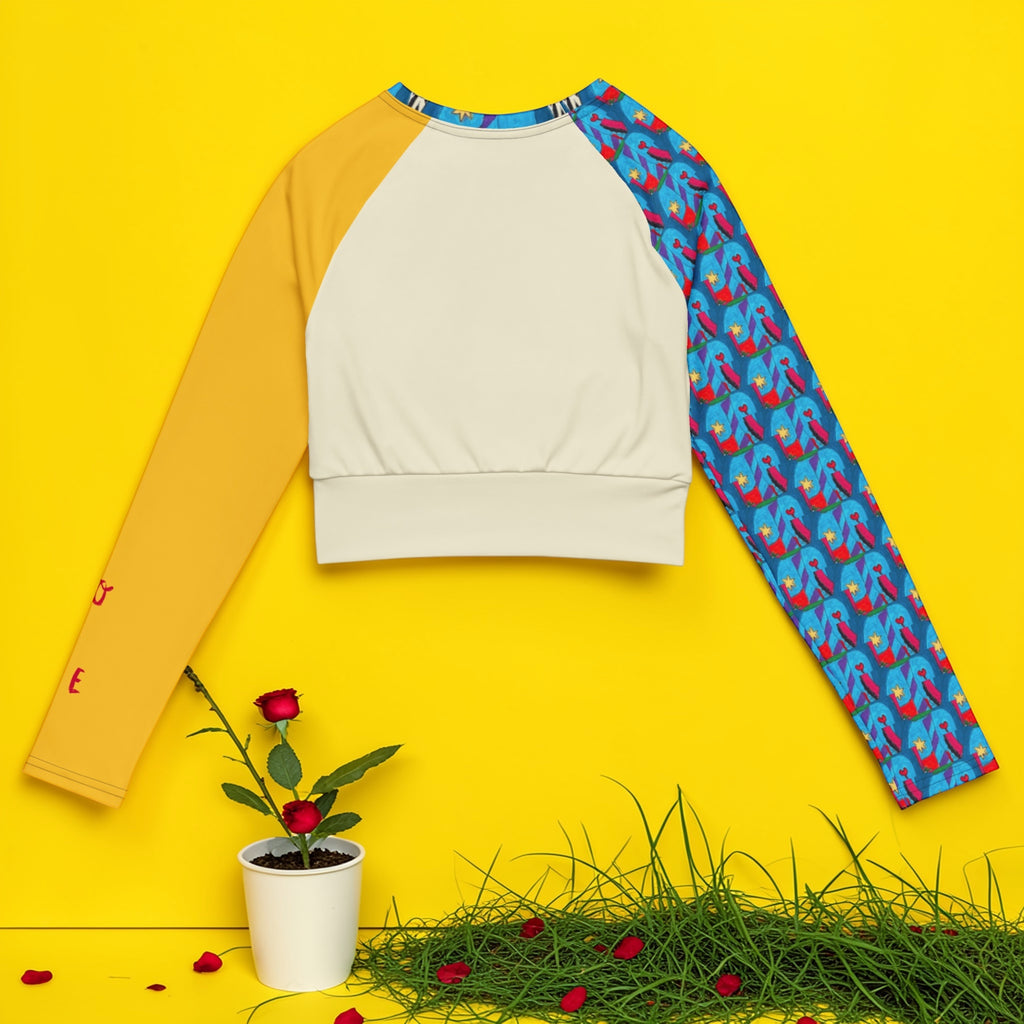 Venice Long Sleeve Crop Top