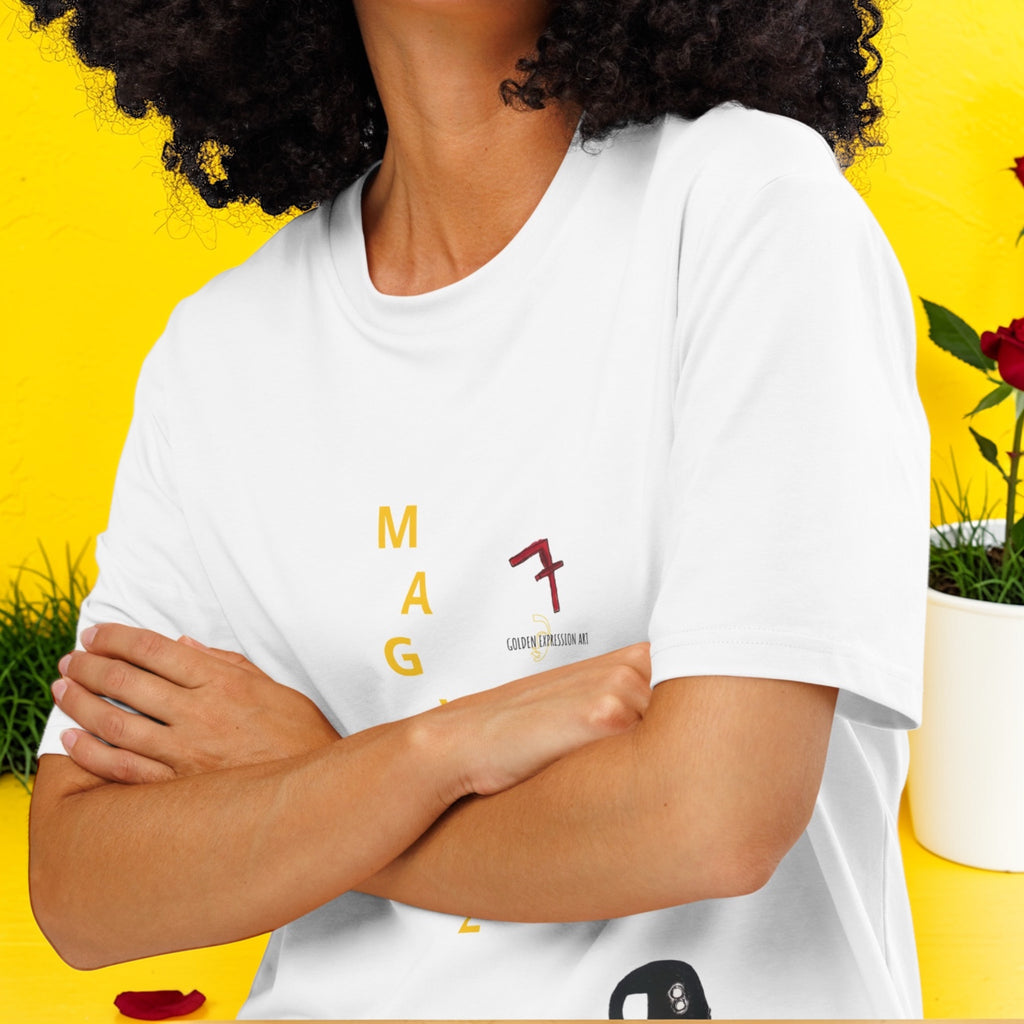 Magical 8 Rib Neck Short Sleeve T Shirt