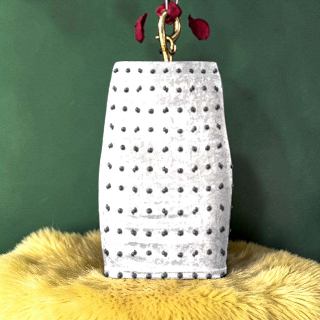 Marilyn Velour Pencil Skirt