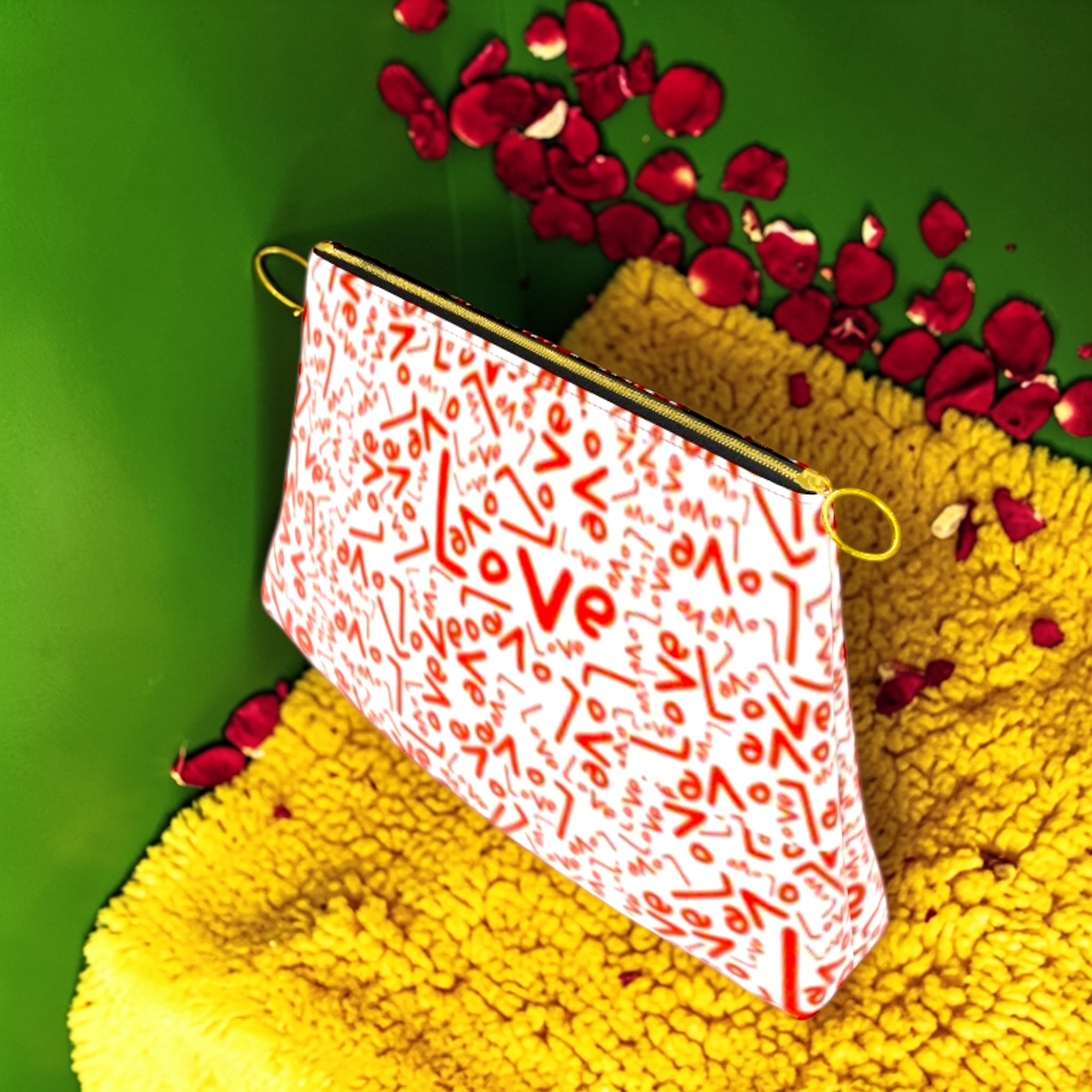 Plush Clutch Purse