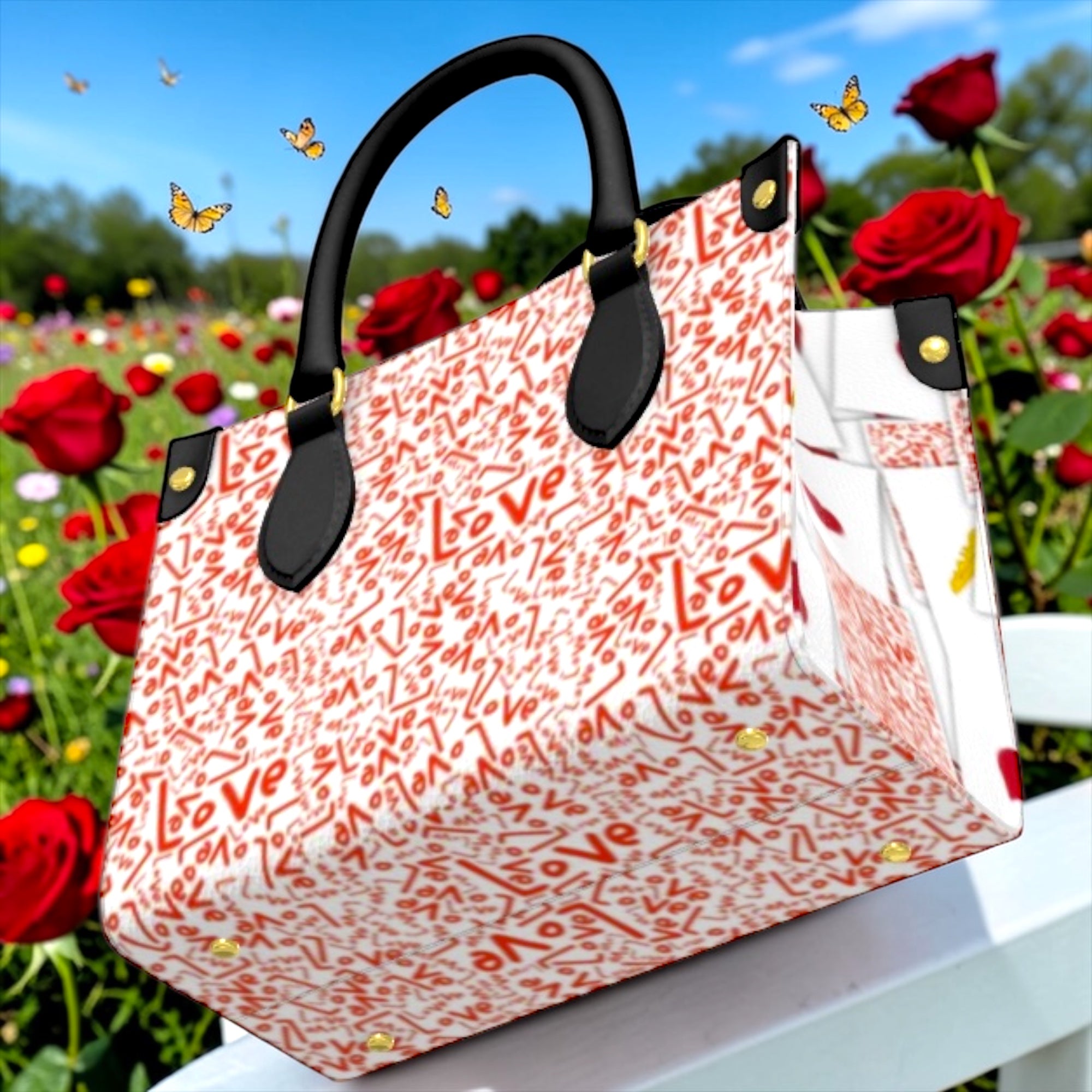 Anchored In Love Mini Shopper Tote