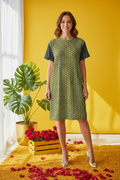Sage Mantra Flowy Dress