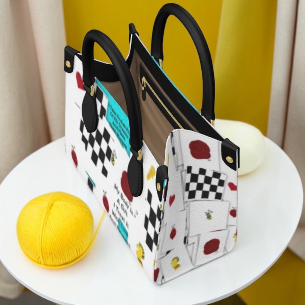 Elevated Charmer Mini Shopper Tote