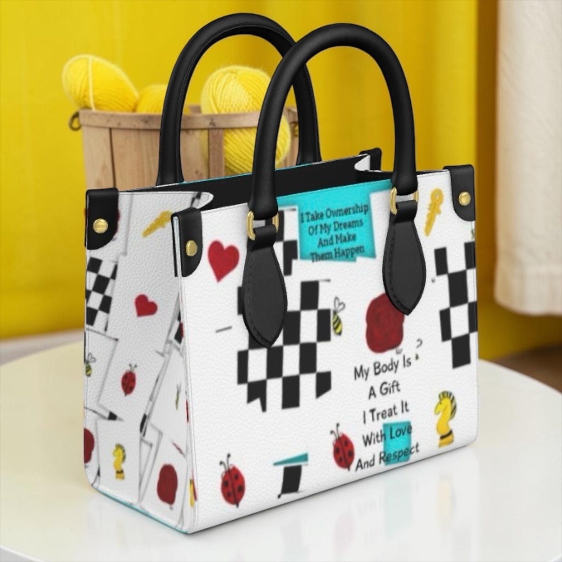Elevated Charmer Mini Shopper Tote