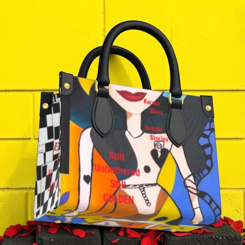 Vol III — The Unbothered Shopper Satchel | Gold Hardware