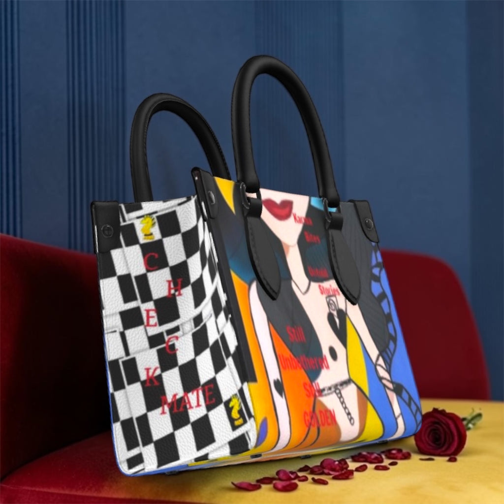 Vol III — The Unbothered Satchel Tote | Graphite Hardware