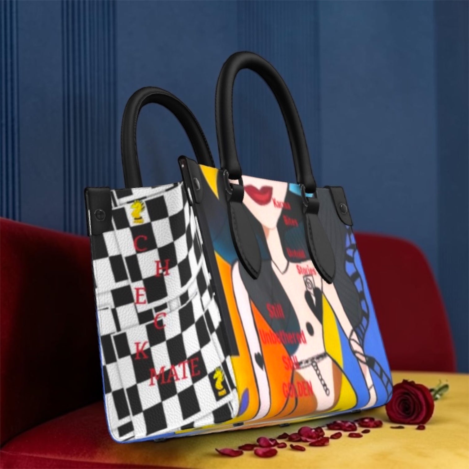 Vol III — The Unbothered Satchel Tote | Graphite Hardware