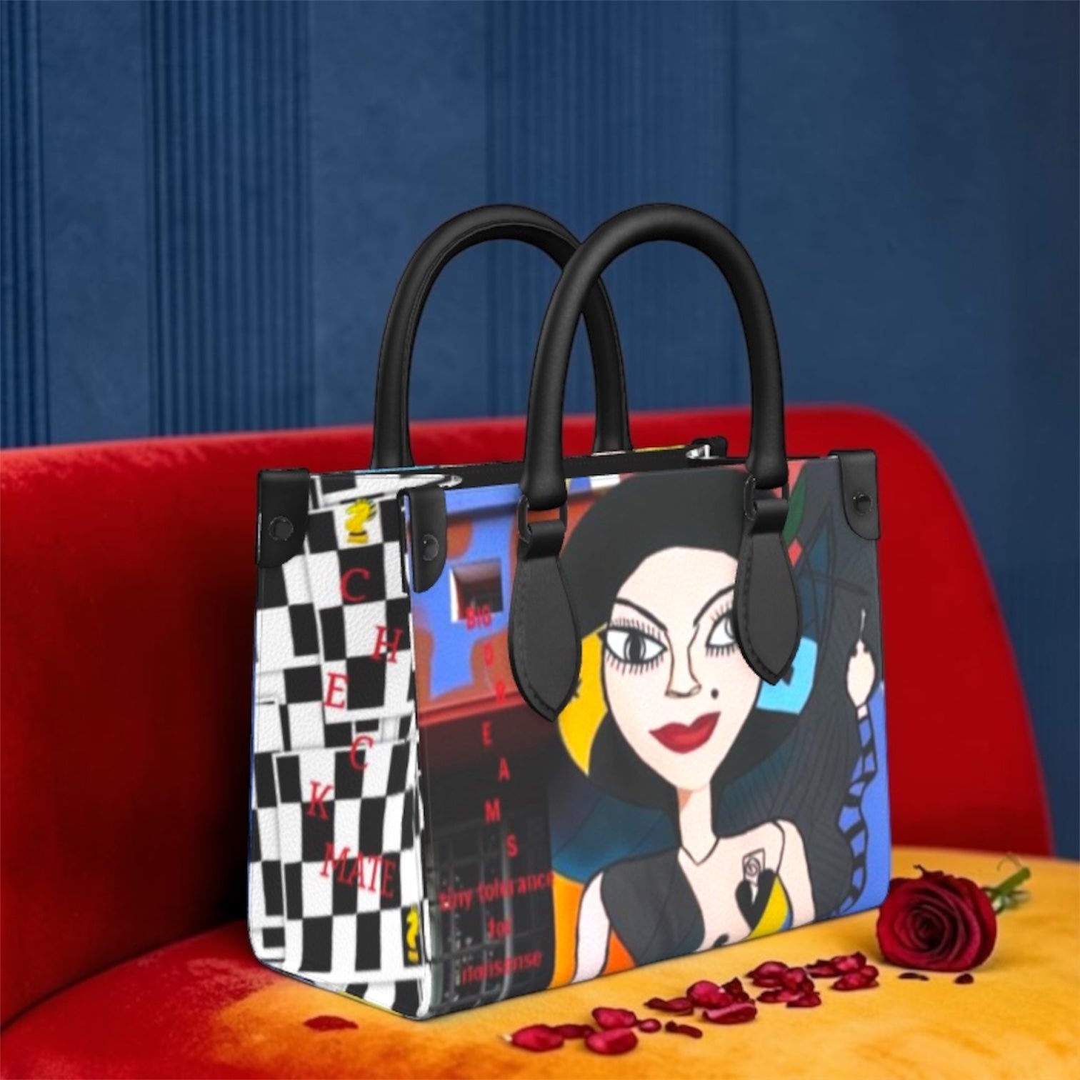 Vol III — The Unbothered Satchel Tote | Graphite Hardware