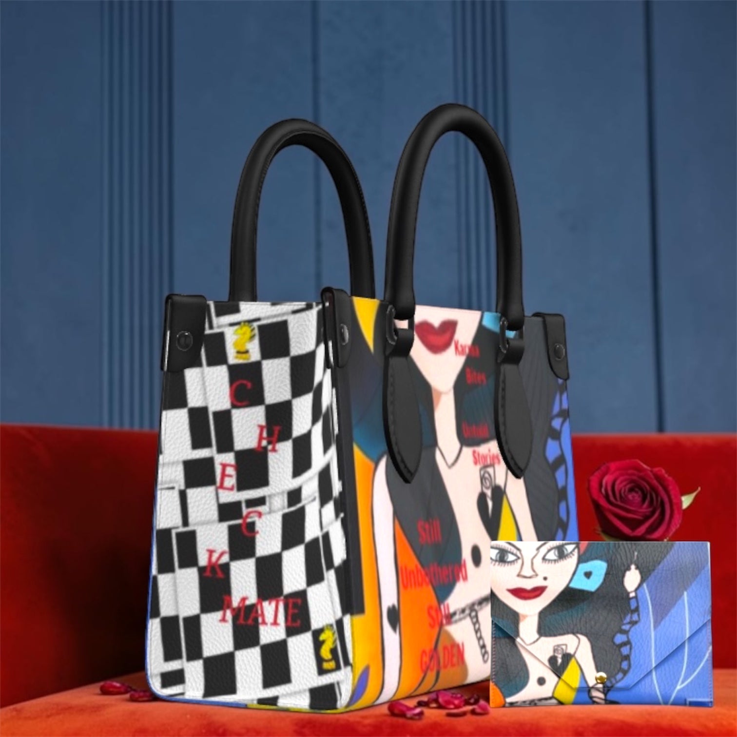 Vol III — The Unbothered Satchel Tote | Graphite Hardware