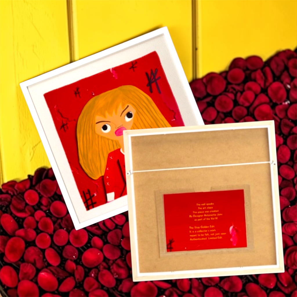Vol IV — The Doll Wall (Framed Art Print)